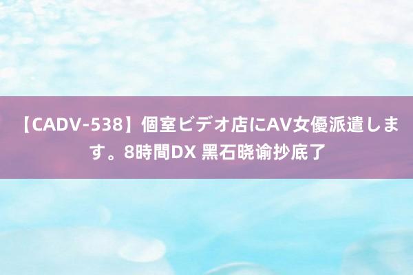   【CADV-538】個室ビデオ店にAV女優派遣します。8時間DX 黑石晓谕抄底了