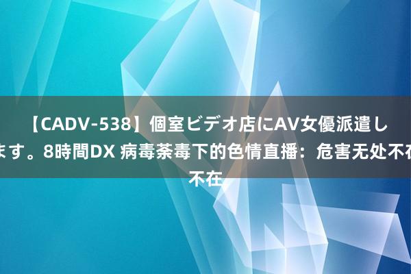   【CADV-538】個室ビデオ店にAV女優派遣します。8時間DX 病毒荼毒下的色情直播：危害无处不在